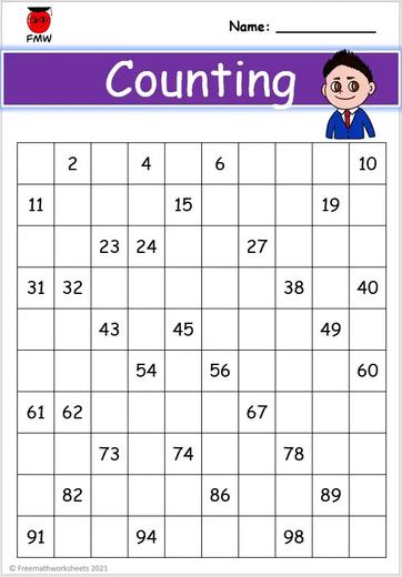 Grade 1 Counting Worksheets | Free Worksheets | Printables