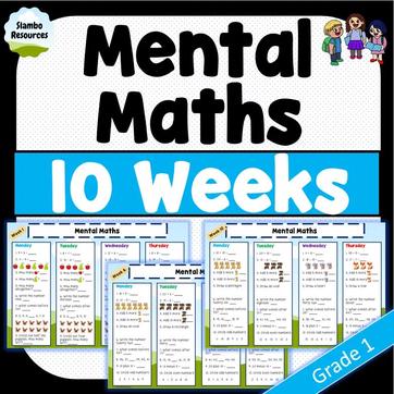 Mental Math Worksheets | Grades 2-6 | Free Worksheets ...