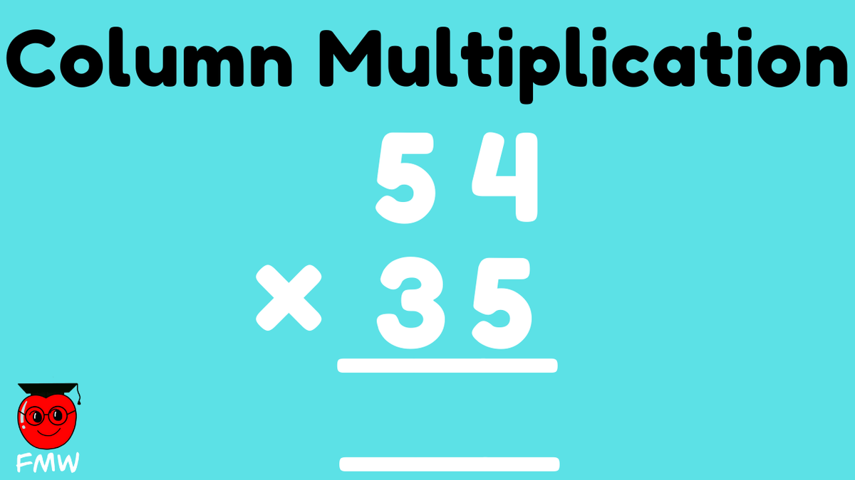 column multiplication problem solving